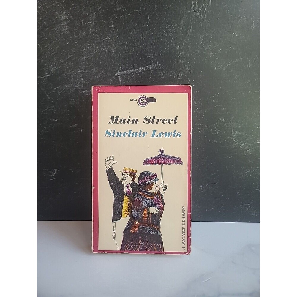 Main Street Sinclair Lewis Paperback